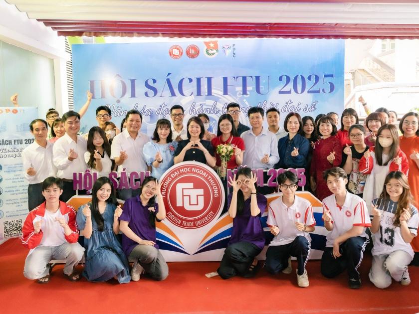 UCVN tham dự Hội sách FTU 2025 "Văn hóa đọc, hành trang thời đại số"